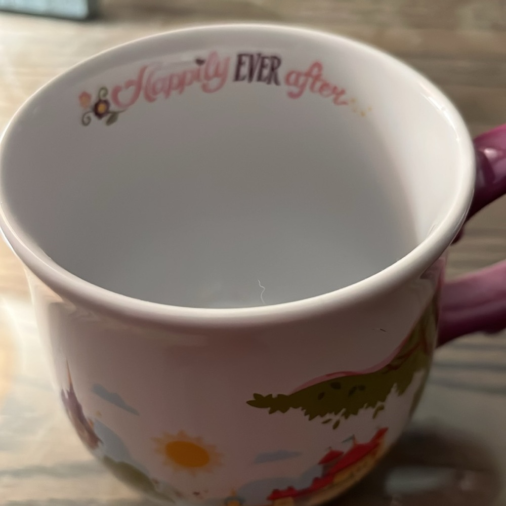 Disney Pink and White Castle Mug for Dining - Picture 3 of 4